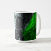 Smaragd-Muse Kaffeetasse (VorderseiteRechts)