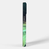 Smaragd-Plasma-Energie-Fraktal-Kunst Case-Mate iPhone Hülle (Rückseite / Rechts)