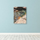 Smaragd-Pools-Wandkunst Leinwanddruck (Insitu (Holzboden))