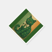 Smaragd Rätsel Serviette (Ecke)