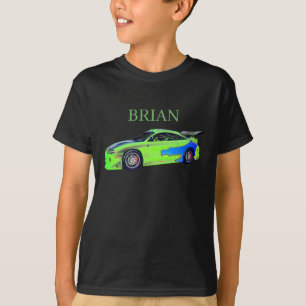 Smaragd-Rennläufer des grünen Horizonts T-Shirt