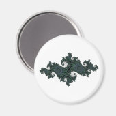 Smaragd-Seepferd Julia Magnet (Vorderseite/Rückseite)