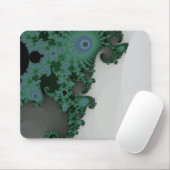 Smaragd-Seepferdchen-Mauspad Mousepad (Mit Mouse)
