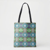 Smaragd-Tiden-Kaleidoskop Tasche (Vorderseite)