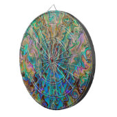 Smaragd und rosa dartscheibe (Vorderseite rechts)