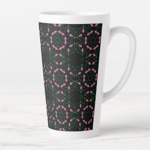 Smaragd- und Rosa-Kaleidoskop Milchtasse