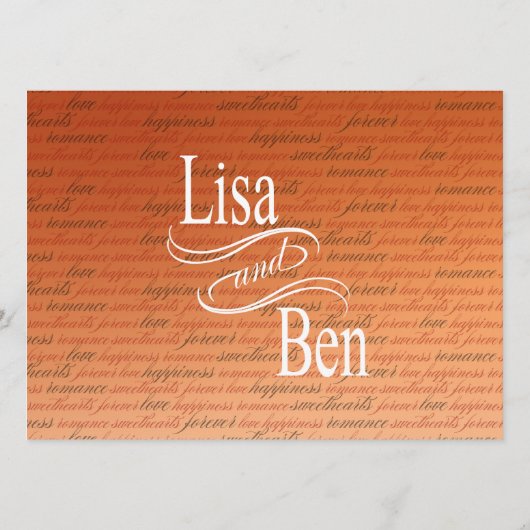 Smaragd wässert tropische menükarte (Rückseite)