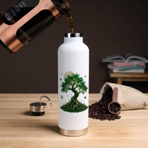 Smaragd-Zauberbaum-Latte-Macchiato-Tasse Trinkflasche