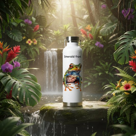 Smaragdaugen-Regenfrosch Trinkflasche