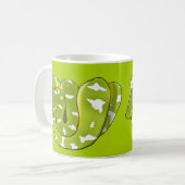 Smaragdbaum-Boa-(aktualisiert) grüne Tasse (Vorderseite Links)