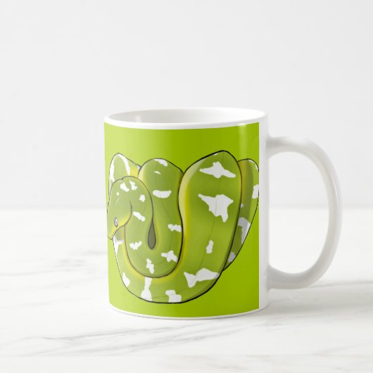 Smaragdbaum-Boa-(aktualisiert) grüne Tasse (Rechts)