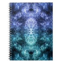 Smaragdblaue kristalline Energie-Fraktal-Kunst