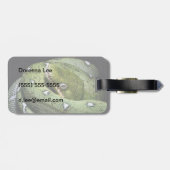 Smaragdboa der grünen Baumschlange in Bolivien Gepäckanhänger (Rückseite horizontal)