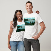 Smaragdbucht-Ansicht über See TahoeLake Tahoe, CA T-Shirt (Unisex)