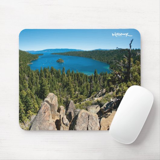 Smaragdbucht, Lake Tahoe Mousepad (Mit Mouse)