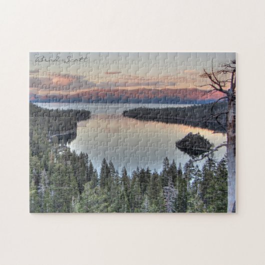 Smaragdbucht Lake Tahoe Puzzle (Horizontal)