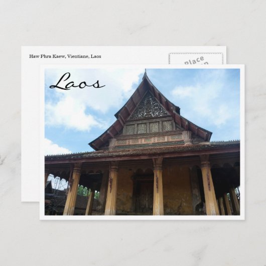 Smaragdbuddha-Tempel Postkarte (Vorne/Hinten)