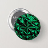 Smaragddesign-Knopf Button (Vorne & Hinten)