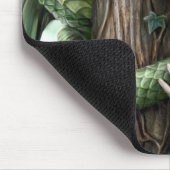 Smaragddrache u. Elf Mousepad (Ecke)