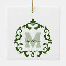 Smaragdenname und anfänglicher Keepake