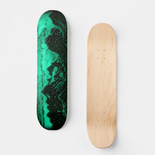 Smaragdgebirge skateboard (Vorderseite)