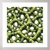 Smaragdgitter Poster (Vorne)