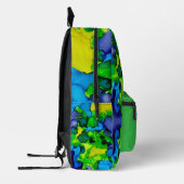 Smaragdglück Bedruckter Rucksack (Links)