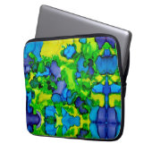 Smaragdglück Laptopschutzhülle (Vorderseite Links)