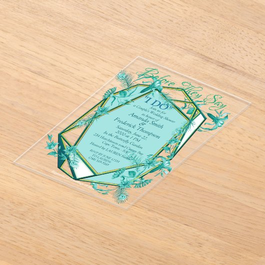 Smaragdgrün auf einer Skulpturenstruktur Acryleinladungen (Ablage )