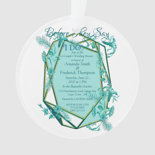 Smaragdgrün auf einer Skulpturenstruktur Ornament (Vorderseite)