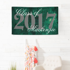 Smaragdgrün | Deep Jade Velvet Grunge Jewel Tone Banner