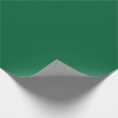 Smaragdgrün Geschenkpapier (Ecke)
