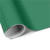 Smaragdgrün Geschenkpapier (Rolleneckpunkt)