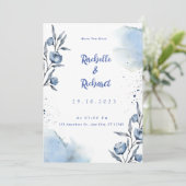 Smaragdgrün in einem einladung (Stehend Vorderseite)