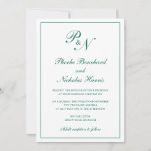Smaragdgrün Klassisch Elegante Hochzeit