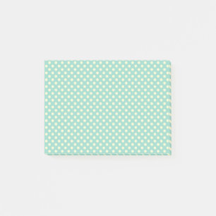 Smaragdgrün mit gelben Polka-Punkten von STaylor Post-it Klebezettel