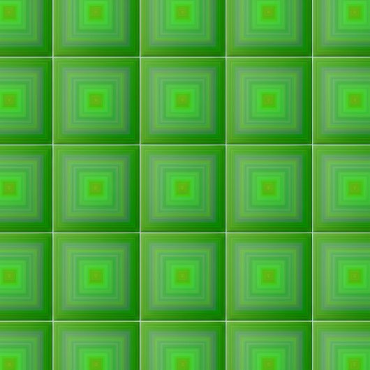 Smaragdgrün (Retro-Küche und -Badezimmer) Quadrat Fliese