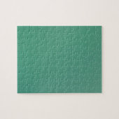 Smaragdgrün-schlichtes Puzzle (Horizontal)