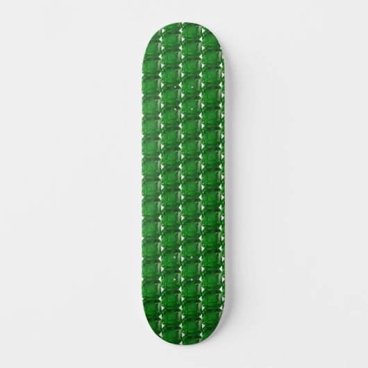 Smaragdgrün Skateboard (Vorderseite)