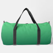 Smaragdgrün-Töne Duffle Bag (Vorderseite)