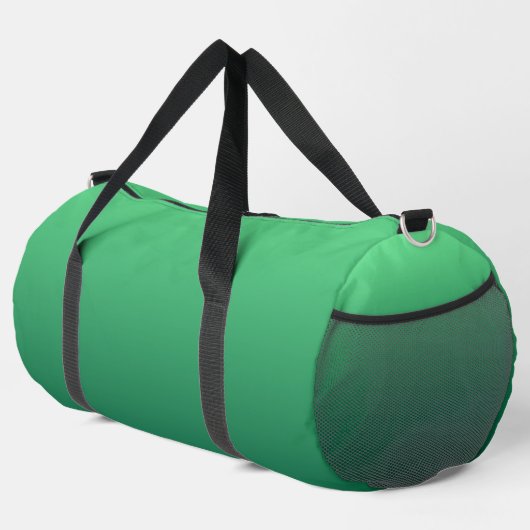 Smaragdgrün-Töne Duffle Bag (Rechte Ecke)