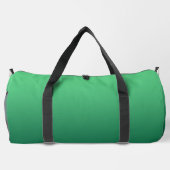 Smaragdgrün-Töne Duffle Bag (Rückseite)