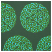 Smaragdgrün-traditionelles keltisches stoff (Muster)