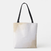 Smaragdgrün und beige goldene Blume Tasche (Rückseite)