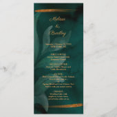 smaragdgrün und Blätter Programm (Vorderseite)