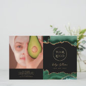 smaragdgrüne Agrobroschüre (Stehend Vorderseite)