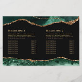 smaragdgrüne Agrobroschüre (Rückseite)