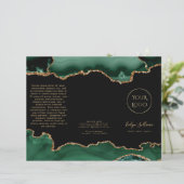 smaragdgrüne Ankerbroschüre (Stehend Vorderseite)