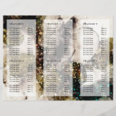 smaragdgrüne Aquarellbroschüre (Rückseite)