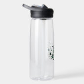 smaragdgrüne Blume botanisch Trinkflasche (Rechts)